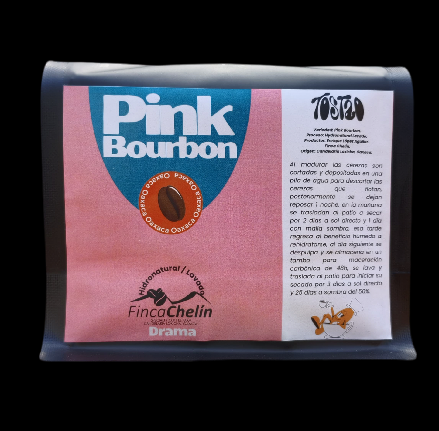 FINCA CHELIN PINK BOURBON HYDRONATURAL LAVADO|OAXACA